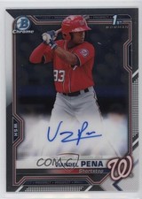 2021 Bowman Chrome Prospect Auto Viandel Pena #CPA-VP Auto w5b