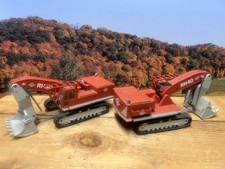 PAIR of NZG 188 - O&K RH 40 Excavator(Shovel) 1:50