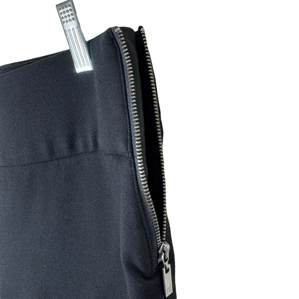 Leggings elegantes Bar III preta elástica cintura elástica skinny ajuste no tornozelo tamanho M - Imagem 3 de 4