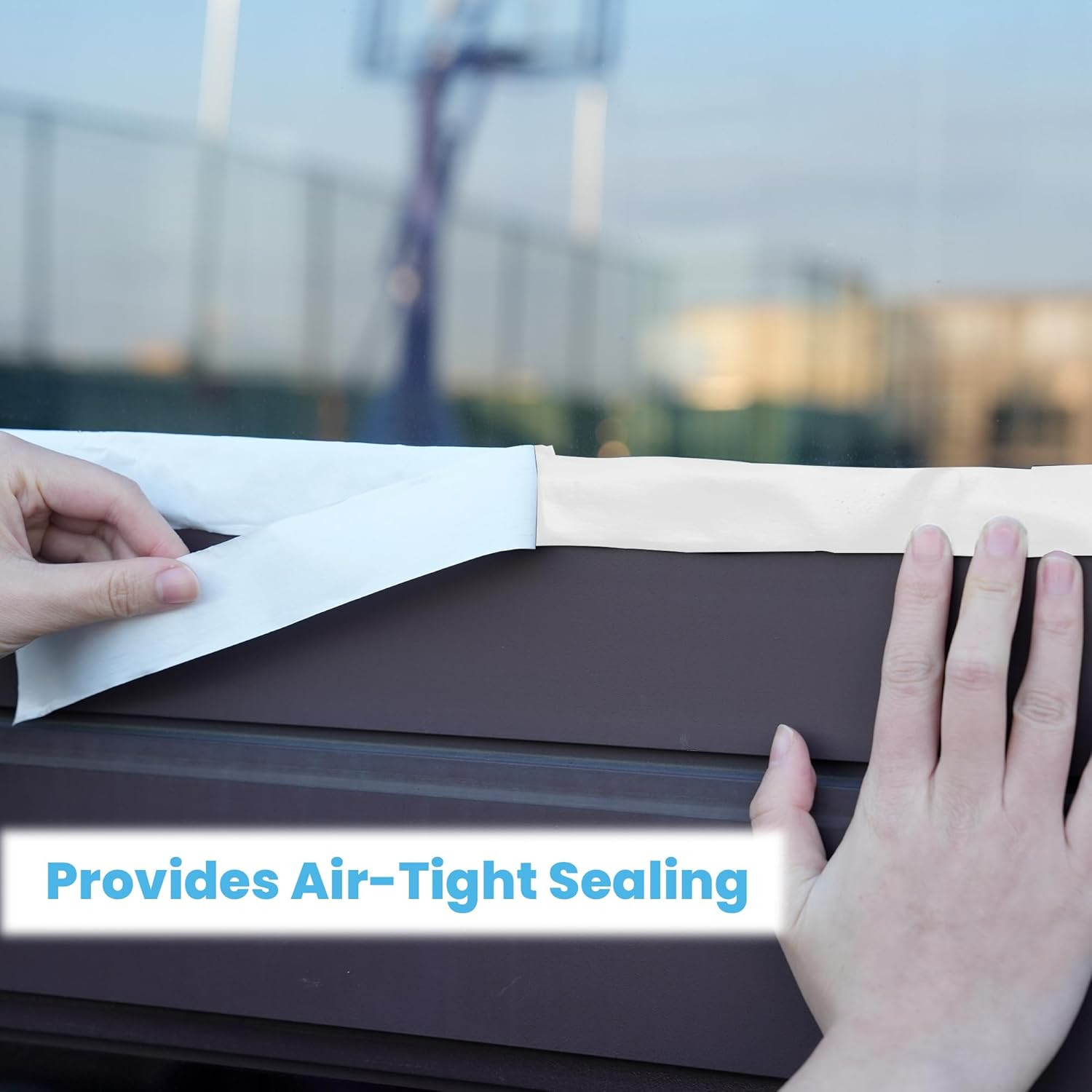 Butyl Tape White 1/2" x 30' x 1/8" RV Tape Sealant Waterproof, White Butyl Caulk