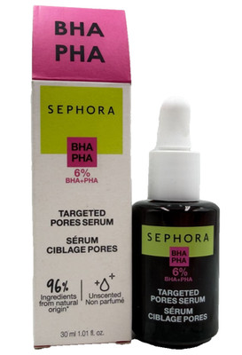 SEPHORA COLLECTION Targeted Pores Serum NIB 30ML 6% BHA + PHA-FREE SHIPPING