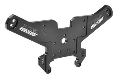 Team Corally Shock Tower Kagama Rear Swiss Made 7075 T6 6mm Hard Anodised Black