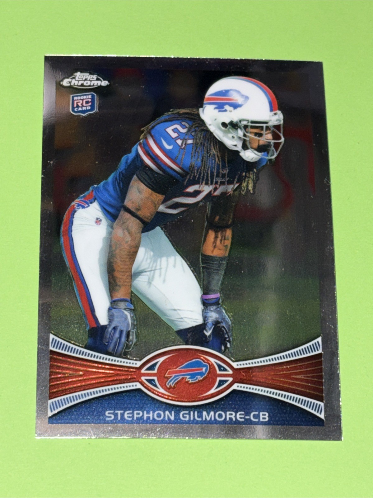 Stephon Gilmore 2012 Topps Chrome #26 RC Buffalo Bills Football Card