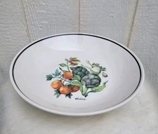 Vintage Over and Back Verdura 13" Pasta Bowl  Serving Bowl Made In Italy