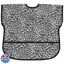 Plie Short Sleeve Waterproof Bib for Toddlers – Easy Clean Feeding Apron for 