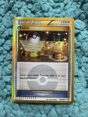 gold switch pokemon card 163/160 Amazon.com: Pokemon – Iron Leaves ex 213/162 main image 0