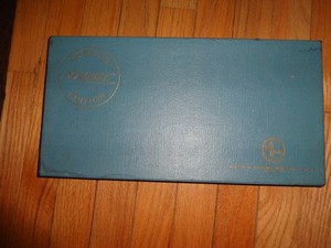 VINTAGE Scrabble Foreign Edition French Selchow & Righter 1954 Complete