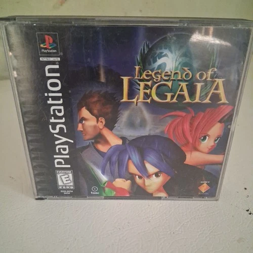 Legend of Legaia (Sony PlayStation 1, 1999) PS1 PSOne PSX 2 3 Black Label