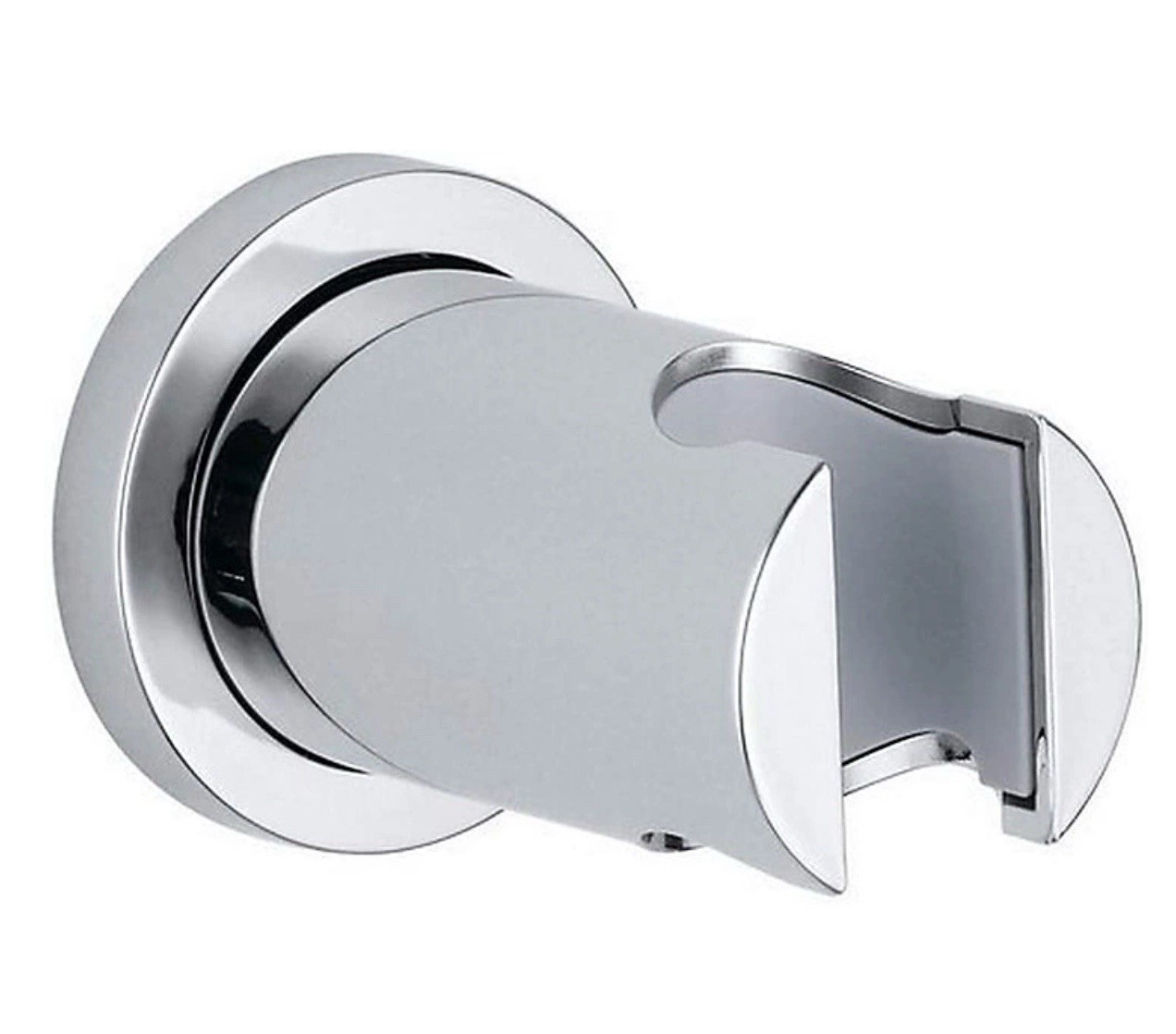 Grohe 27074000 Rainshower Wall Mount Hand Shower Holder Starlight Chrome New