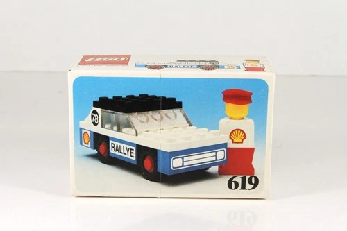 New Lego Set 619, Rallye Car, Vintage 1977