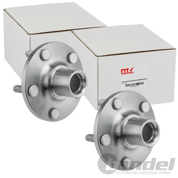 2X NTY Radnabe Vorne Beidseitig Passend FÜR Chrysler Neon PT Dodge Neon-image