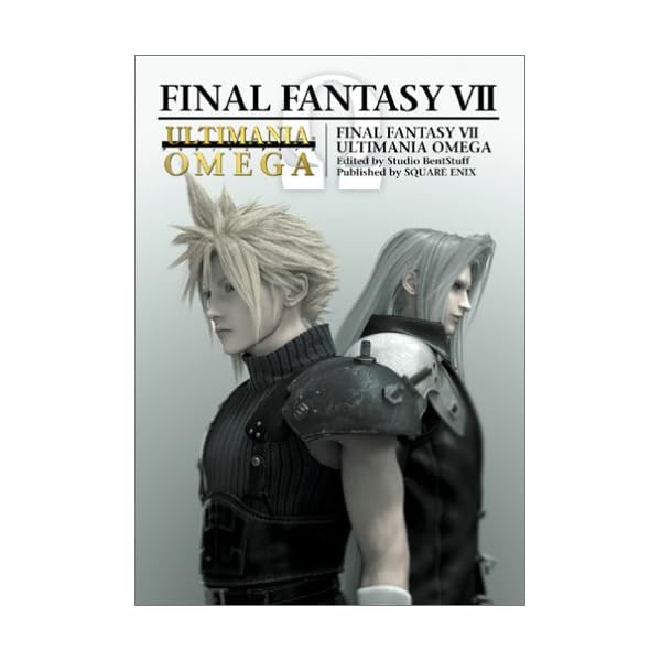 FINAL FANTASY VII ADVENT CHILDREN Ultimania Omega Story guide Book FF7 AC Ja FS