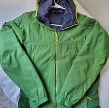 Arc’teryx Atom LT Hoody Vintage Insulated Puffy Hooded Jacket Green Small