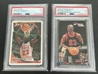 Michael Jordan 2 Card PSA 5 Lot 1993 Topps & 1996 -98 Calling Card Worldcom 🔥