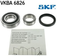 Skf VKBA6826 Radlagersatz Radlager Satz Hinterachse Hinten FüR Suzuki