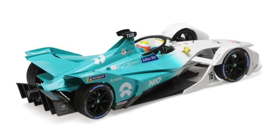 Minichamps 1:18 FORMULA E SEASON 5 NIO FORMULA E TEAM OLIVER TURVEY - 114180016 - Bild 2 von 2