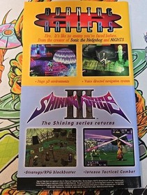 Panzer Dragoon Saga (Sega Saturn) CIB Signed By Jason + Amanda Of Secret Castle