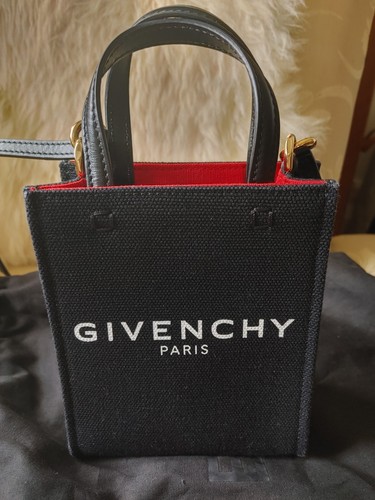 Givenchy Mini G Vertical Canvas Tote