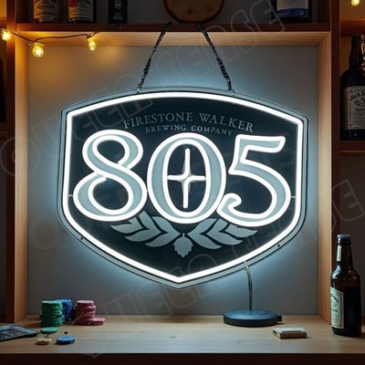 16''x13'' Firestone Beer Walker 805 LED Neon Sign With Dimmer USB Powered Light DF