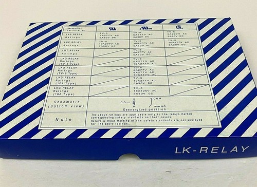 Panasonic LKP1aF-24V Relay General Purpose SPST 10A 24V - Box of 100 - Picture 11 of 11