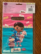 Doc McStuffins Süßigkeitenbeutel – 8 Stück, 16,5x22,9 Cm, Aus Leichtem Kunststoff, Für Kinderpartys