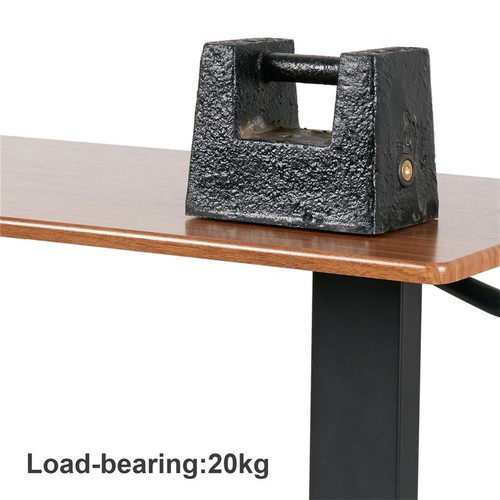 Non Tilt Top Overbed Bedside Table with Auto-Touch Adjustable Height & Wheels - Picture 11 of 12