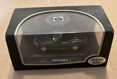 1/43 Mazda MX 5 Roadster NB Black Diecast Car | eBay