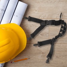 2 Pcs Elastic Chin Strap Detachable Adjustable Firefighter for Hat