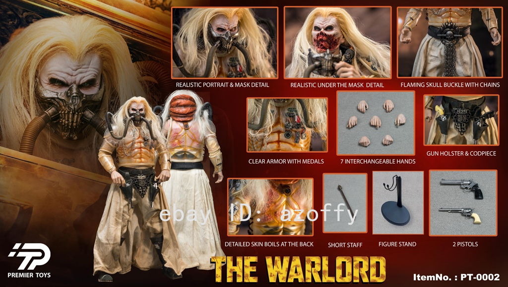 Premier Toys PT0002 1/6 Mad Max Immortan Joe Male Action Figure