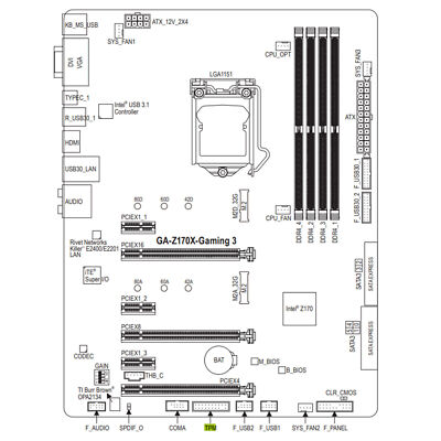 For GIGABYTE GC-TPM20 Platform TPM2.0 Security Module SPI 12Pin/LPC 12/14/20Pin