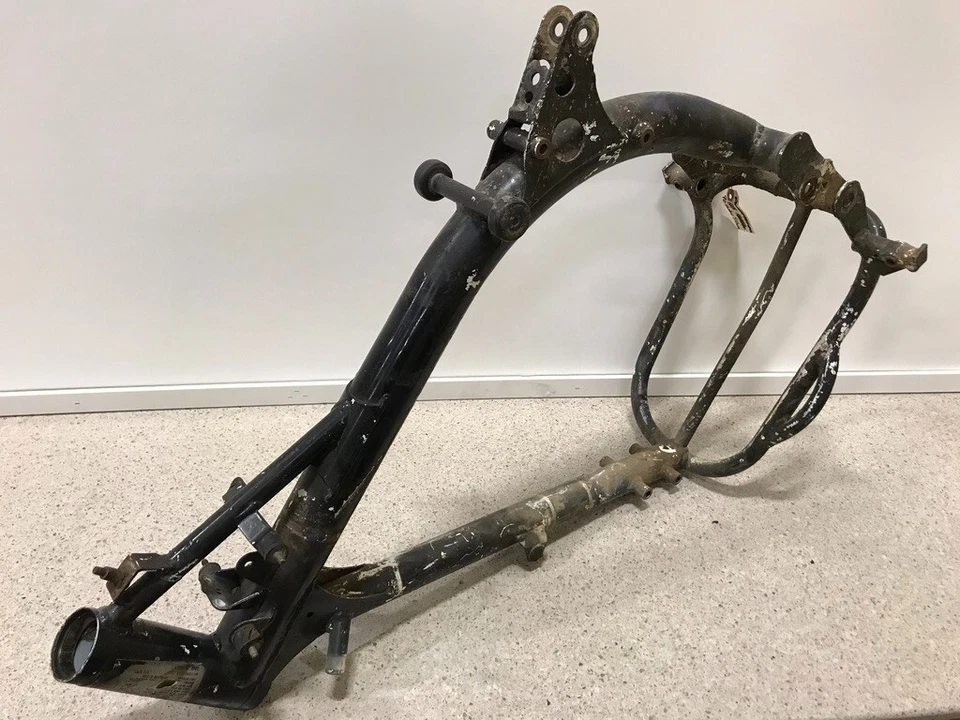 90 Husqvarna 510 WMX TC OEM cuadro principal chasis carrocería motor base 1990 Foto 3 de 4