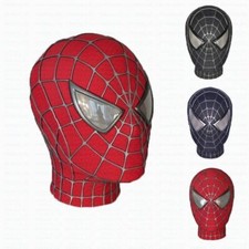 Tobey Maguire Classic Spider-man Helmet Cosplay Costume 3D Masks Christmas Props