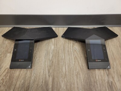 Lot of TWO (2) Polycom Trio 8800 2201-65290-101 ^^^