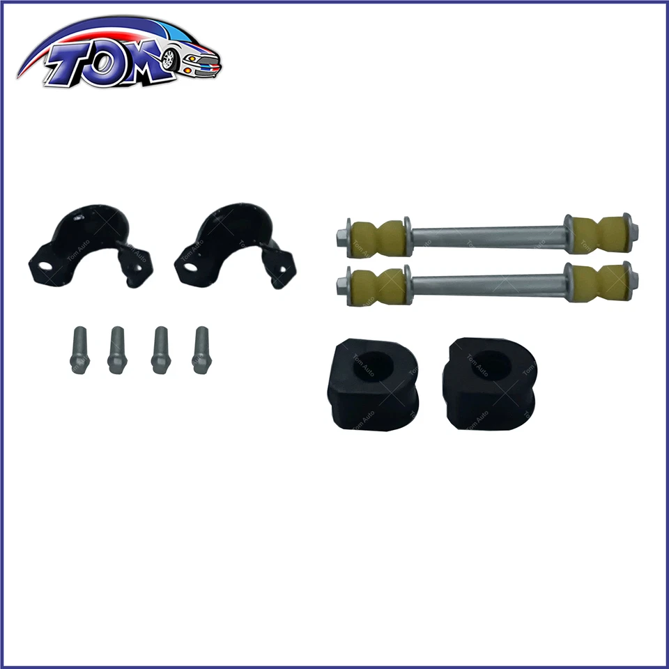 Suspension Sway Bar w/ Bushing Kit Front for Chevy GMC K1500 K2500 K3500 88-00 - Image 4 of 4