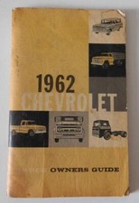 Original 1962 Chevrolet Operators Guide Light Medium Heavy Duty Trucks Owners