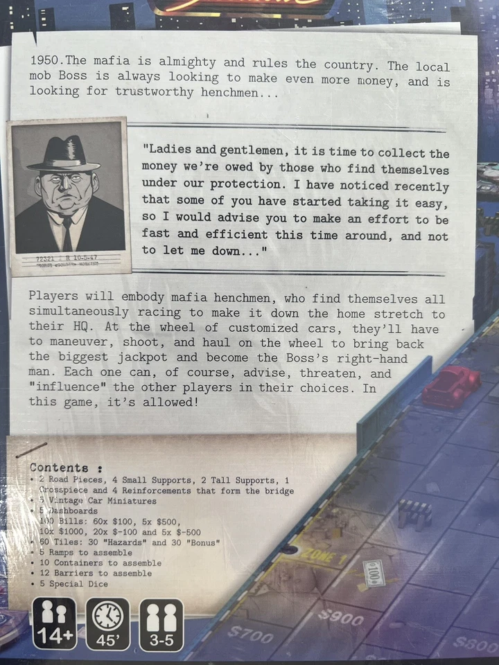 Gang Rush Breakout Board Game 2016 ANKAMA Products, New and Sealed - Image 3 of 4