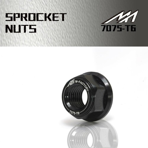 Rear Hex Sprocket Nuts Fit Aprilia NA 850 Mana 07+ Shiver 750 - Foto 2 di 8