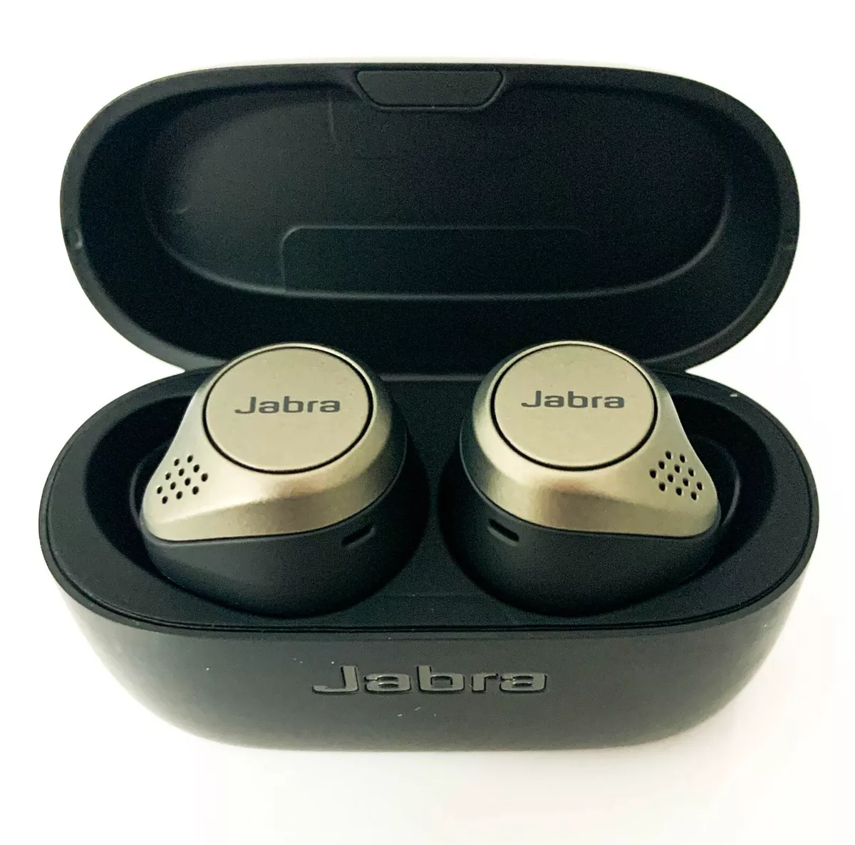 Jabra Elite 75T Titanium Black Wireless Earbuds - Silver/Black | eBay