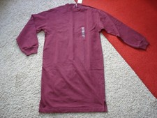 NWT 2019 Soldout UNIQLO U Mock Neck Long Sleeve Midi T Dress Wine XXS NEW
