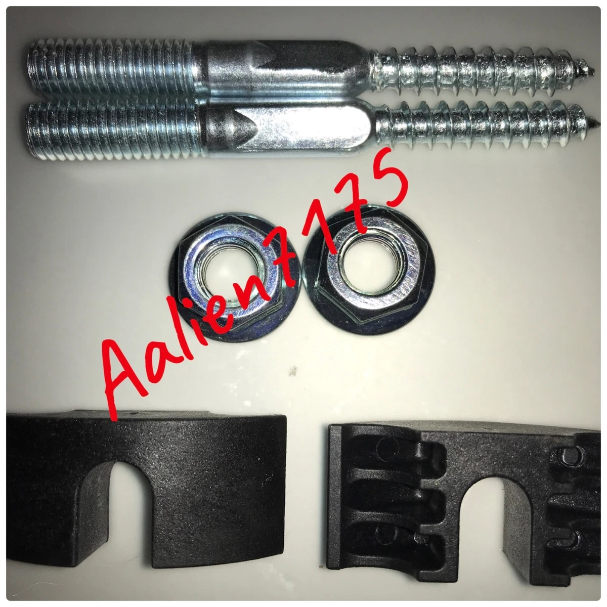 2x IKEA Replacement Part Set 114334 114254 122998 MALM Mount Bed Headboard