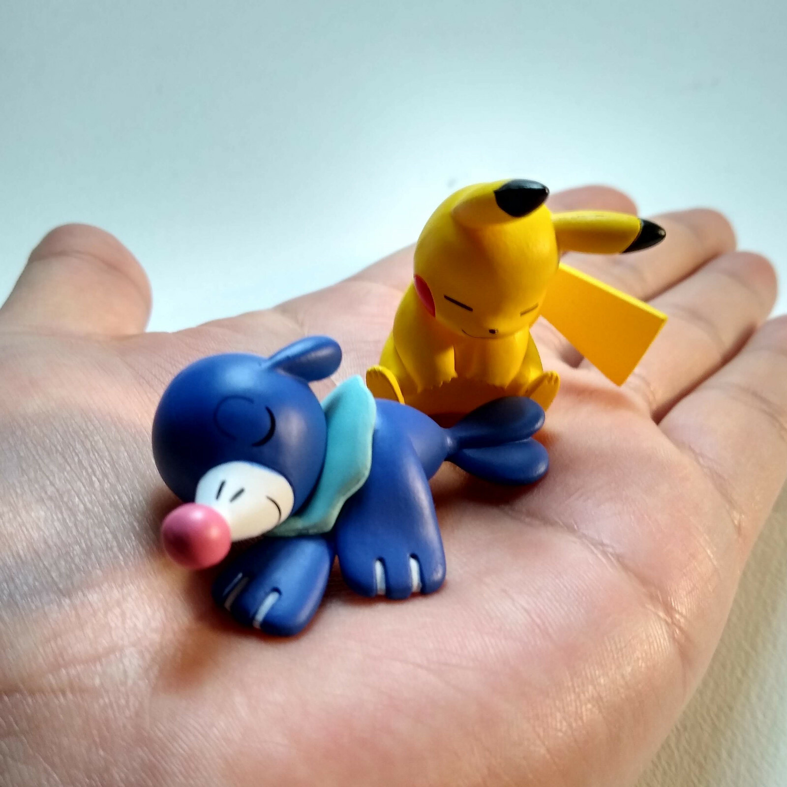 Pokemon Good Night Friends Sun & Moon T-Arts - Pikachu & Popplio Figure Nintendo