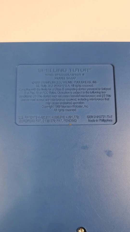 Franklin SA50 Spelling Tutor By Merriam Webster A5 - Image 3 of 4