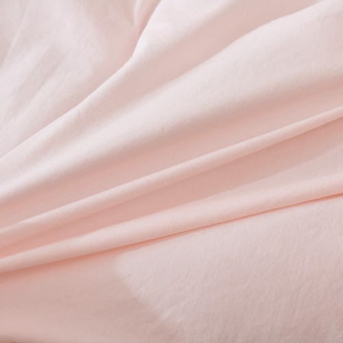 Dreamaker 225TC Cotton Washed Comforter Set Pink (Queen,King) - Picture 6 of 20