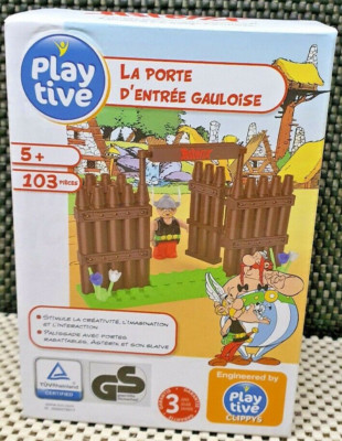 DIE GALLISCHE HAUSTÜR (ASTERIX) PLAY TIVE CLIPPYS - KOMPATIBLES SET LEGO