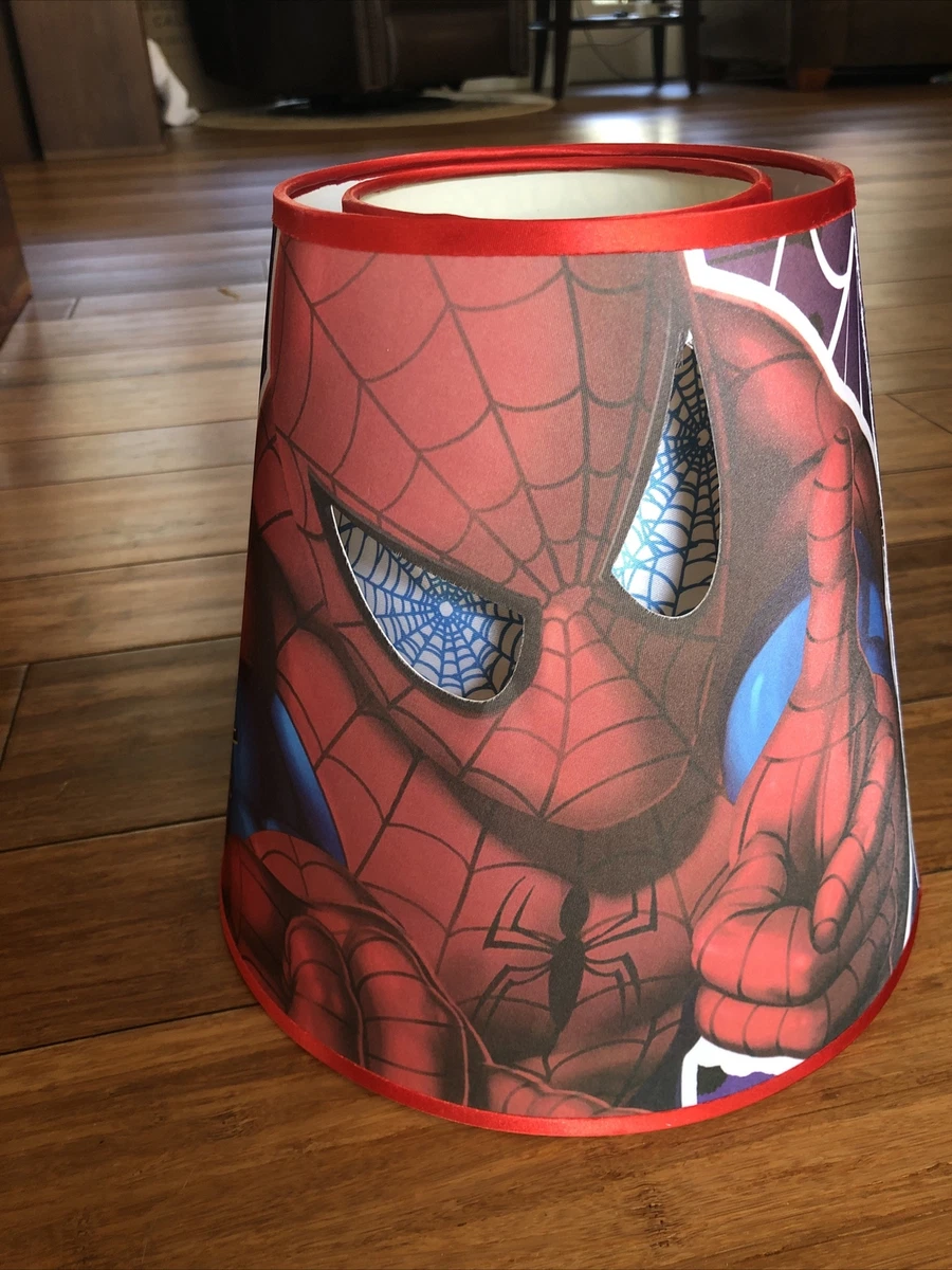 Spiderman lamp shade deals