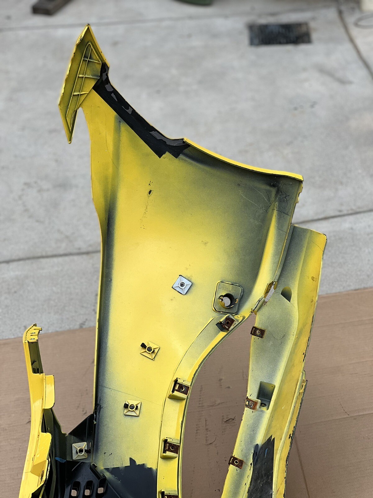 ✅🔥 FERRARI F169 ROMA FRONT BUMPER COVER 2020 2021 2022 2023 898568 OEM Yellow