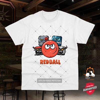 red ball game t shirt