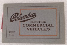 ANTIQUE BOOK AUTOMOTIVE PAMPHLETS BOOKS MISC. COLUMBIA ELECTRIC VEHICLES 1900