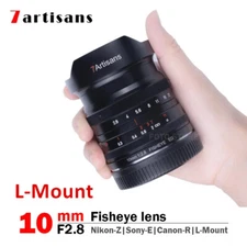 7artisans 10mm F2.8 Wide Angle Fisheye Lens Full Frame for Leica L-Mount Camera