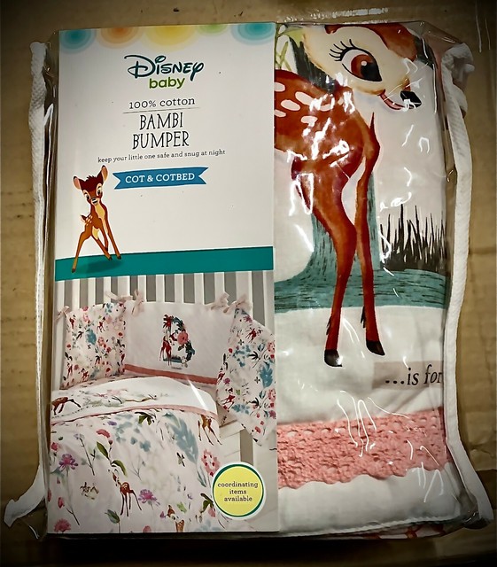 bambi cot bumper